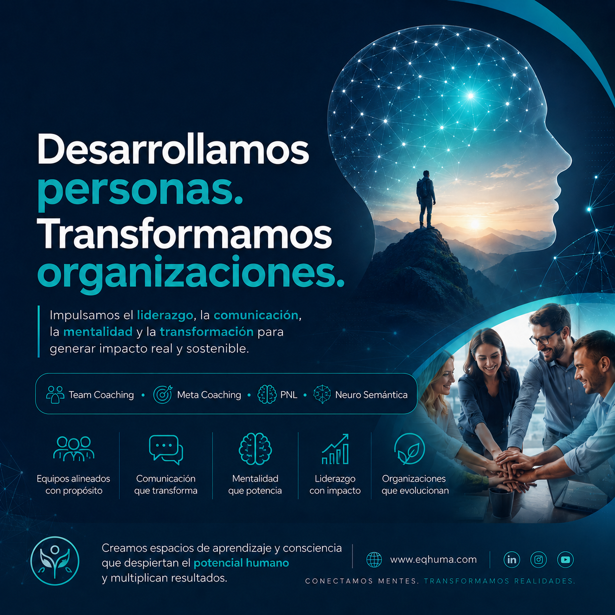 Cambio Cultural y Organizacional — Liderazgo · Cultura · Alto Desempeño